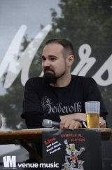 Kumpels in Kutten mit Motorjesus @Rock Hard Festival 2015