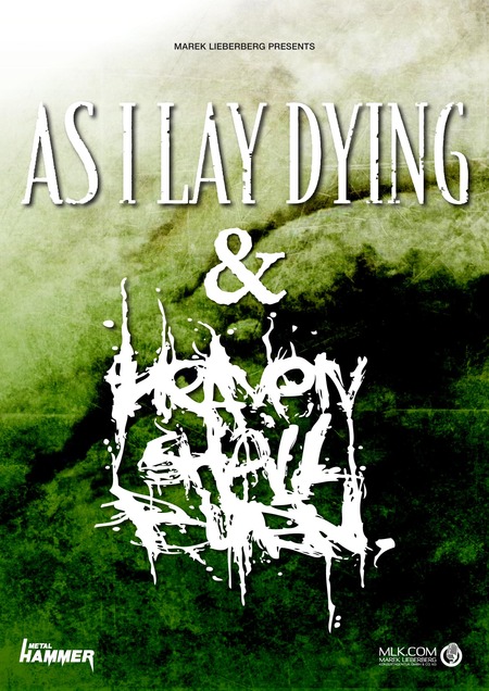 Plakat: As I Lay Dying & Heaven Shall Burn