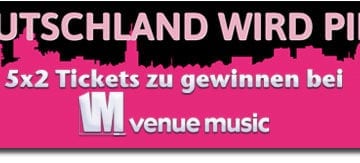 Deutschland wird pink! Killer Tour 2012 Verlosung bei venue music!