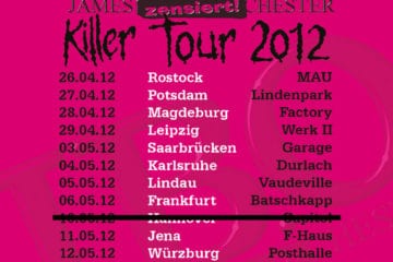 Flyer: J.B.O. Killer Tour 2012