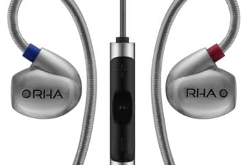 RHA Audio T10i Ohrhörer und Fernbedienung