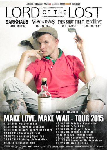 Lord Of The Lost: Make Love, Make War - Tour 2015