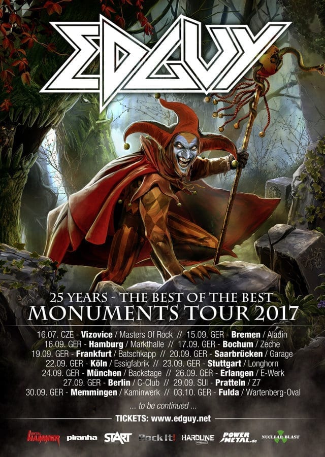 edguy tour