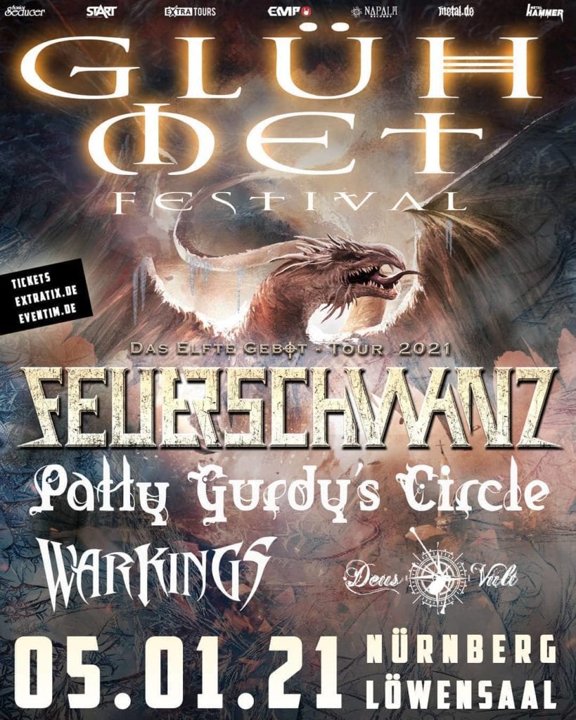 Feuerschwanz: „Das Elfte Gebot“ - Tour und Glühmet Festival 2021
