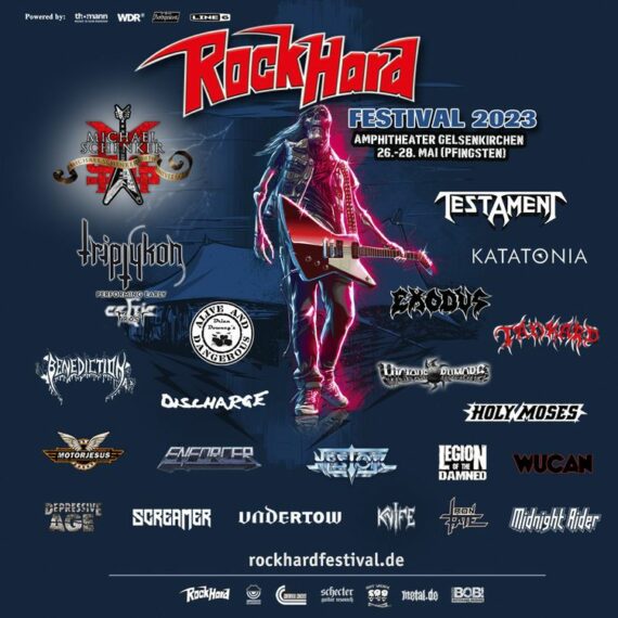 Rock Hard Festival 2023: das Line-Up ist komplett - Tagestickets sind verfügbar